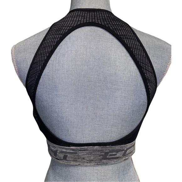 ECHT ☆ Pure Series Sports Bra ☆ Gray / Black ☆ Size Large - Picture 4 of 6